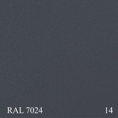 № 14 Муар Графитовый RAL 7024