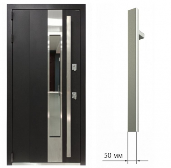 Дверная ручка скоба Inox