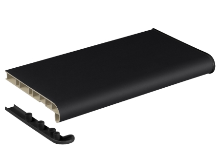 Подоконники ПВХ Estera - Черный Бархат