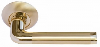 Ручка Morelli КОЛОННА MH-03 SG/GP, цвет мат.золото / золото