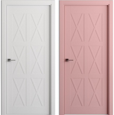 Межкомнатная дверь Колор №4 с покрытием эмали