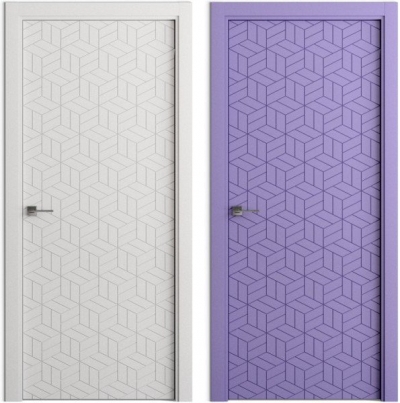 Эмалированная дверь Колор №9 с покрытием эмали
