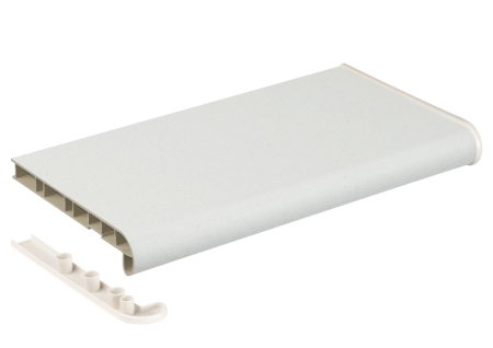 Подоконники ПВХ Estera - Фиеста Сатин