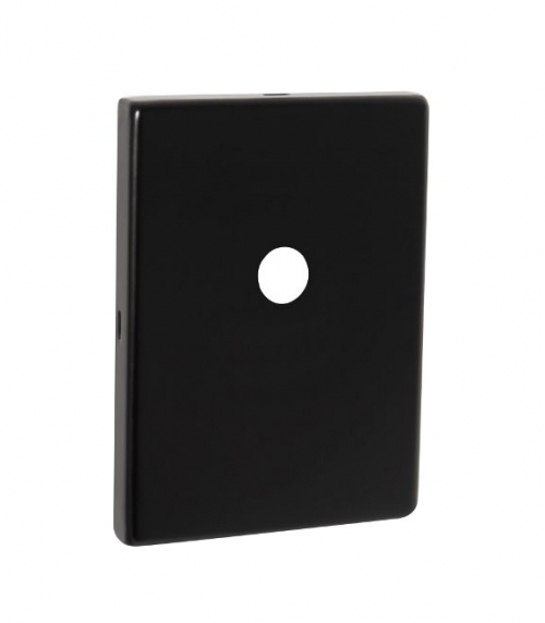 Накладка Fuaro (Фуаро) квадратная черная под шток