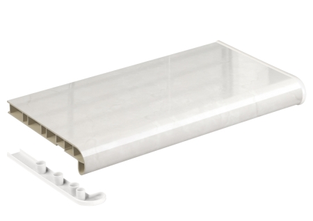 Подоконники ПВХ Estera - Мрамор Глянец