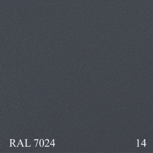 № 14 Муар Графитовый RAL 7024