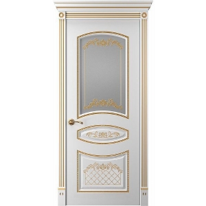 Дверь Прима 3 ПО патина золото