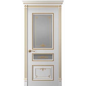 Дверь Прима 6 ПО патина золото