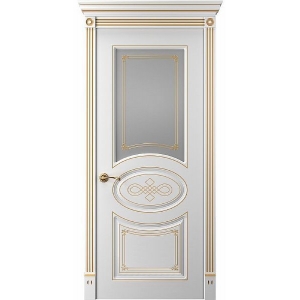 Дверь Прима 7 ПО патина золото