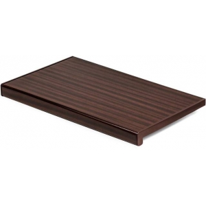 Подоконник Кристаллит Махагон матовый