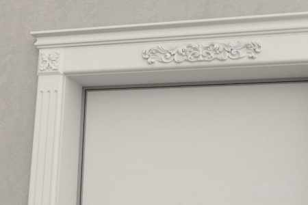 Наличник 04 с карнизом 04 МДФ