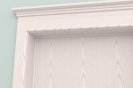 Наличник 01 с карнизом 01 Массив дуба