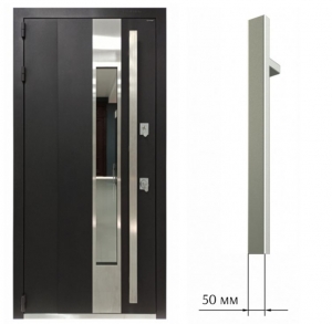 Дверная ручка скоба Inox