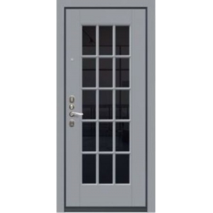 МДФ панель Вента 02 черное стекло