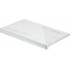 Подоконник Кристаллит Белый дуб глянцевый