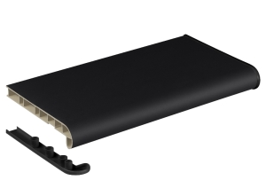 Подоконники ПВХ Estera - Черный Бархат