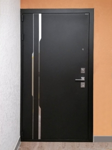 Входная дверь Гардиан ДС9 Нарцисс с зеркалом