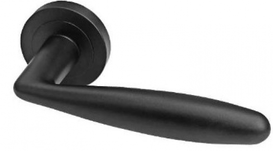 Дверная ручка Оливия черная