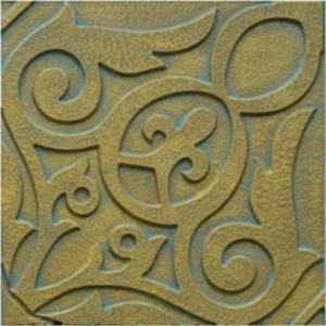 Имитация камня 01 Золото