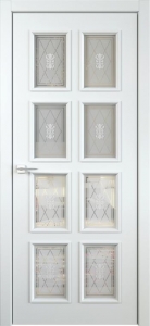 Дверь Малетти М5 ДО стекло ROCOCO