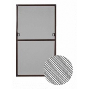 Рамочная москитная сетка коричневая 1300х600 мм с полотном Антикошка