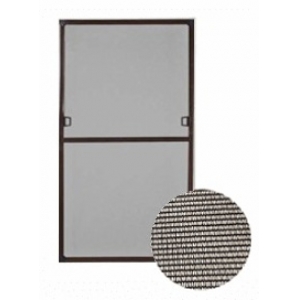 Рамочная москитная сетка коричневая 1300х600 мм с полотном Антипыль