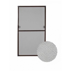 Рамочная москитная сетка коричневая 1300х600 мм со стандартным полотном