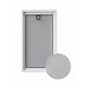 Вставная москитная сетка 1300х600 мм со стандартным полотном, белый профиль