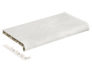 Подоконники ПВХ Estera - Мрамор Сатин