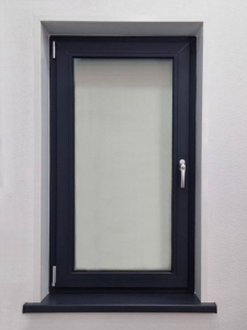 Пластиковое окно Veka Softline 70, ламинация, 1400x740 мм