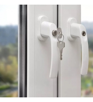 Ручка оконная с ключом