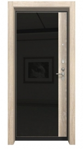 Входная дверь Гардиан ДС2 Витра Л 01 со стеклом