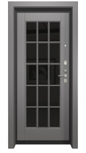 Входная дверь Гардиан ДС2 Вента К 02 со стеклом