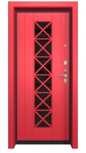 Входная дверь Гардиан ДС2 Вента К 03 со стеклом