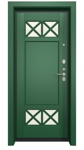 Входная дверь Гардиан ДС2 Вента К 04 со стеклом