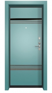 Входная дверь Гардиан ДС2 Нео К 10 со вставкой нержавейки