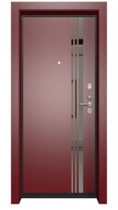 Входная дверь Гардиан ДС2 Нео К 11 со вставкой нержавейки