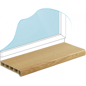 Подоконник Меллер Светлый дуб матовый