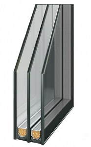 Тонированный стеклопакет