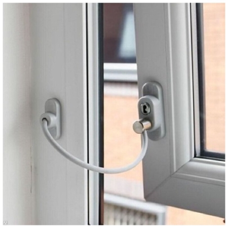 Замок она с тросиком