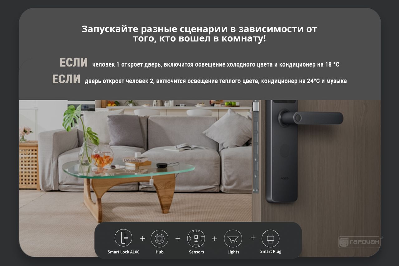 Elektronnyy zamok Aqara A100 10