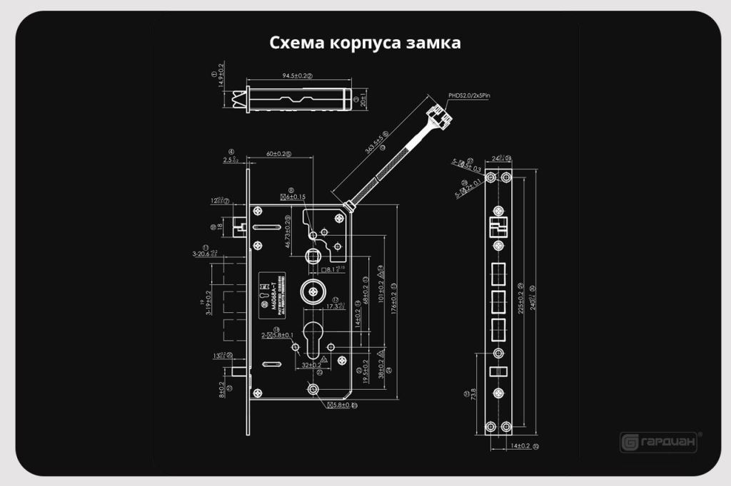 Elektronnyy zamok Aqara D100 S 14